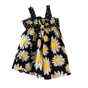Bonnie Baby Girls Infant Baby Toddler Size 18 months Sun Dress Sunflower Daisy P